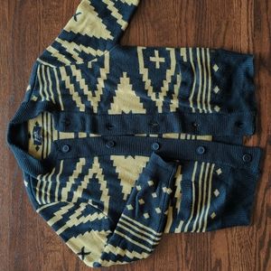 Roark Aztec Wool Cardigan